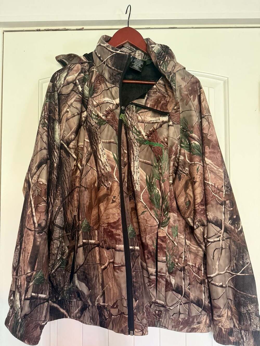 Remington Realtree AP Camo Hooded Full-Zip Jacket Size 2XL